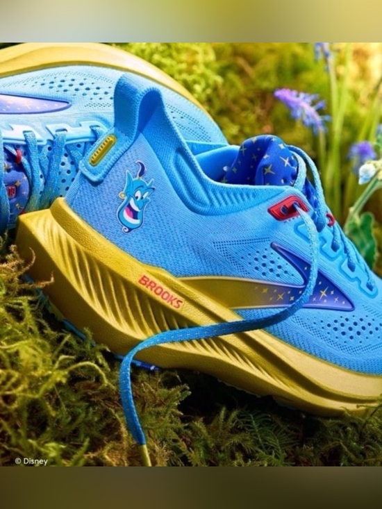 Brooks Shoes - New Brooks runDisney 2026 Springtime Surprise Genie Glycerin 23 Size 7.5 Aladdin